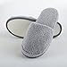 Turkish Luxury Spa Slippers for Men and Women, 100% Cotton Terry House Slippers Indoor/Outdoor, Made in Turkey