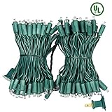 XTF2015 Led Christmas Lights, Upgraded End-to-End Plug 66ft 200 LEDs Christmas String Lights - UL Certified - Indoor Outdoor Tree Lights for Garden Wedding Party and Holiday Decoration, Warm White