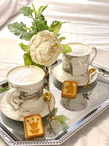 3 Stainless+Tableware+Teaspoons+Specialty+Demitasse