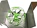 Mini Quadcopter Drone JimTab M70 Football 360°Eversion 4CH 6 Axis 2.4G Remote Control Gyro Quadcopter (Green)