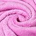 LANGRIA Mermaid Blanket Glittering Flannel Mermaid Tail Blankets for Girls Kids Teenagers Adults Super Soft Warm Lightweight in Living Room Bedroom All Seasons (60''X25'', Purple)