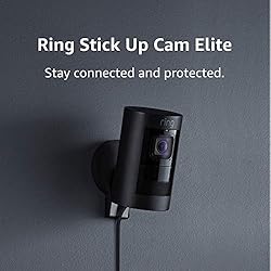 Ring Stick Up Cam Elite, Power over Ethernet HD