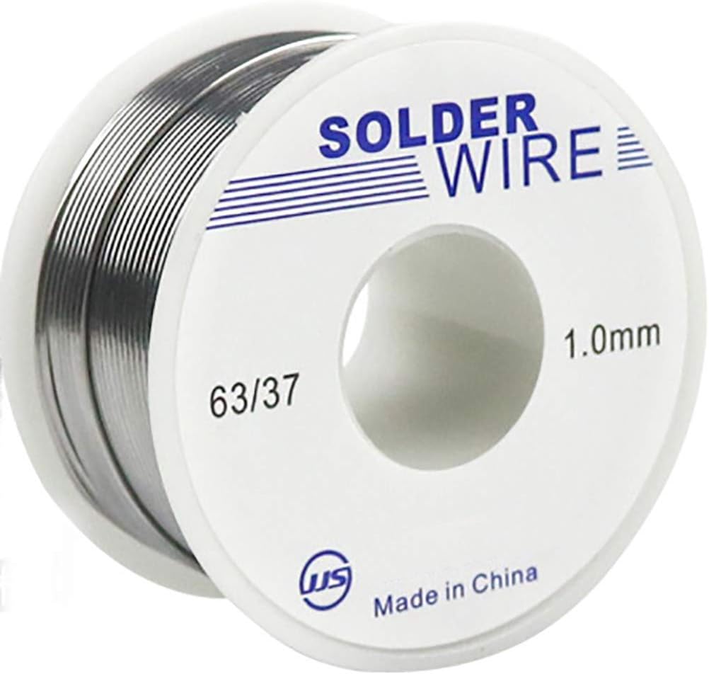 TYWJ 63/37 Tin Lead Rosin Core Solder Wire for Electrical Soldering (1.0mm 50g)