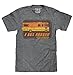 Tee Luv Winnebago I Get Around RV T-Shirt - Licensed RV Shirt (X-Large) Graphite Heather