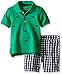 Little Me Baby Boys' Polo Short Set