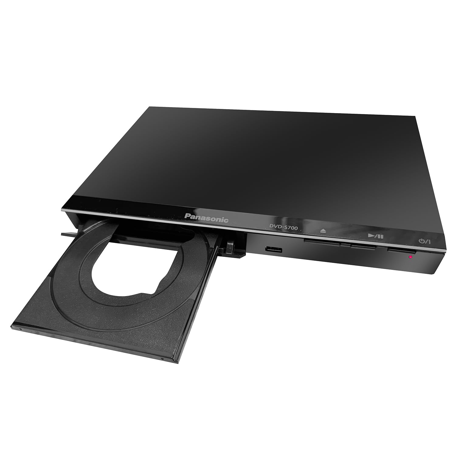 Panasonic DVD Player DVD-S700 + Remote Control + High Speed 6 Foot 4K HDMI Cable + Ultra USB Flash Drive 64GB and Quality Photo Microfiber Cloth