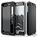 Zizo ION Series iPhone 8 Plus Case/iPhone 7 Plus Case - Military Grade Drop Tested with Tempered Glass Screen Protector (Black/Smoke)