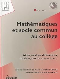Mathématiques et socle commun au collège