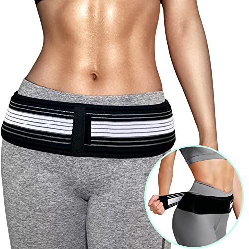 LITEEC Sacroiliac Belt SI Joint Belt Trochanteric Belt for Men and