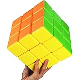 GoodCube Super 3x3x3 Stickerless Speed Cube 18cm Large Educational Toy