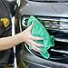 CARCAREZ Microfiber Cleaning Cloth Towels for Streak & Lint Free Household Cleaning, Dusting, Washing & Wiping - 380 GSM 16x16 inch Pack of 5