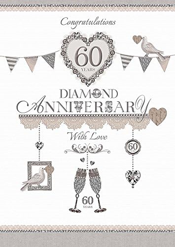 Wishing Well Studios Biglietti D Auguri Nozze Di Diamante Amazon It Cancelleria E Prodotti Per Ufficio