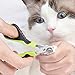 Professional Cat Pet Nail Clippers Pet Nail Trimmer for Cats Dogs Rabbits and Small Animals Pretty Paws Cat Nails Scissors Stainless Steel Claw Trimmer Home Grooming Kits Nail Clipper