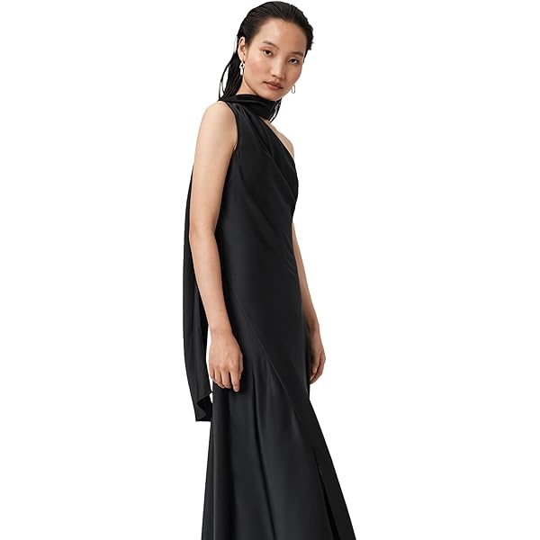 fitted lace wedding dress Good American Women's Always Fits Plisse Maxi Dress, Black001, 00-0 at  Amazon Women's Clothing store