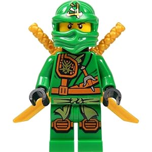 LEGO® Ninjago™ Minifigure - Lloyd with Zukin Robe (Green Ninja) 2105 LEGO