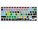 XSKN Ableton Live Shortcuts Silicone Keyboard Cover Skins are Compatible with MacBook Air 13, Pro 13, 15, 17 and Wireless Keyboard (US & EU Versions)