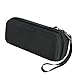 Khanka Hard Case Travel Carrying Bag For KMASHI 10000mAh 10000 External Battery Power Bank Portable Charger Backup Pack - Black