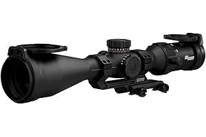 SIG SAUER Tango-SPR 6-24x52mm 30mm Tube Second Focal Plane/SFP/F2 Shockproof Waterproof Fogproof Tactical Riflescope | MOA BDC-1 Reticle, Flip-Back Caps & Throw Lever Included, SOTS46000
