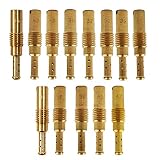 labwork-parts (12pcs Set Slow/Pilot Jet for PWK OKO CVK30,31,32,35,38,40,42,45,48,50,52,55