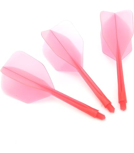 DmDoyy Lot De 3 Ailettes Pour Fléchettes Plastique Intégrés Tiges