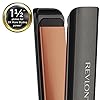 Revlon Salon Straightener Copper + Ceramic Flat Iron, 1-1/2" XL