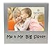 benerini ' Me & My Big Sister ' - Photo Picture Frame Gift - 5X 3.5 - Aluminium Silver Colour Gift for Her
