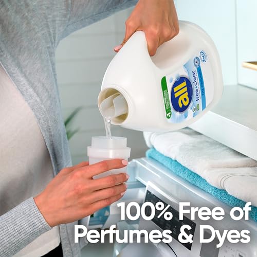 all Liquid Laundry Detergent Free Clear, Unscented, 118 Ounce, 94 Loads photo 11