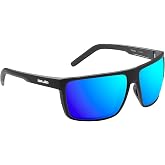 Baj&iacute;o Toads Polarized Sunglasses - Large Fit - Full Wrap | Patent-pending LAPIS lenses - Ergo Rubber Vented Nose Pads and Temple Tips - Flex Hinges - Narrow Temples - Sun Ledge