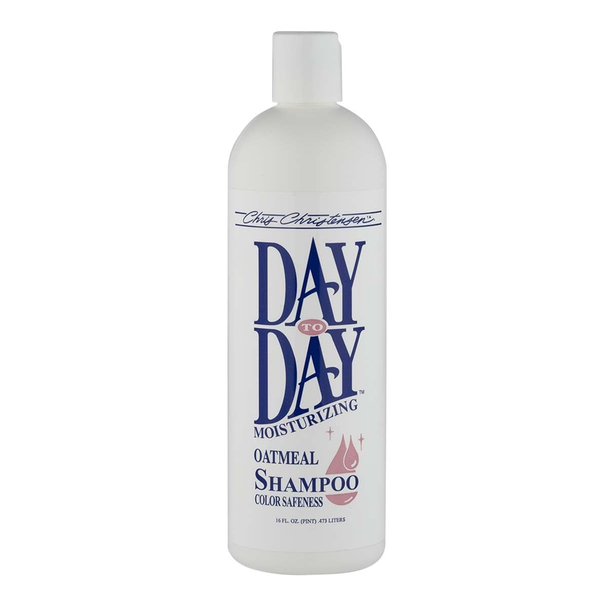 Chris Christensen Day to Day Dog Shampoo, Groom Like a Professional, Oatmeal Dog and Cat Shampoo, Daily Use, 473ml