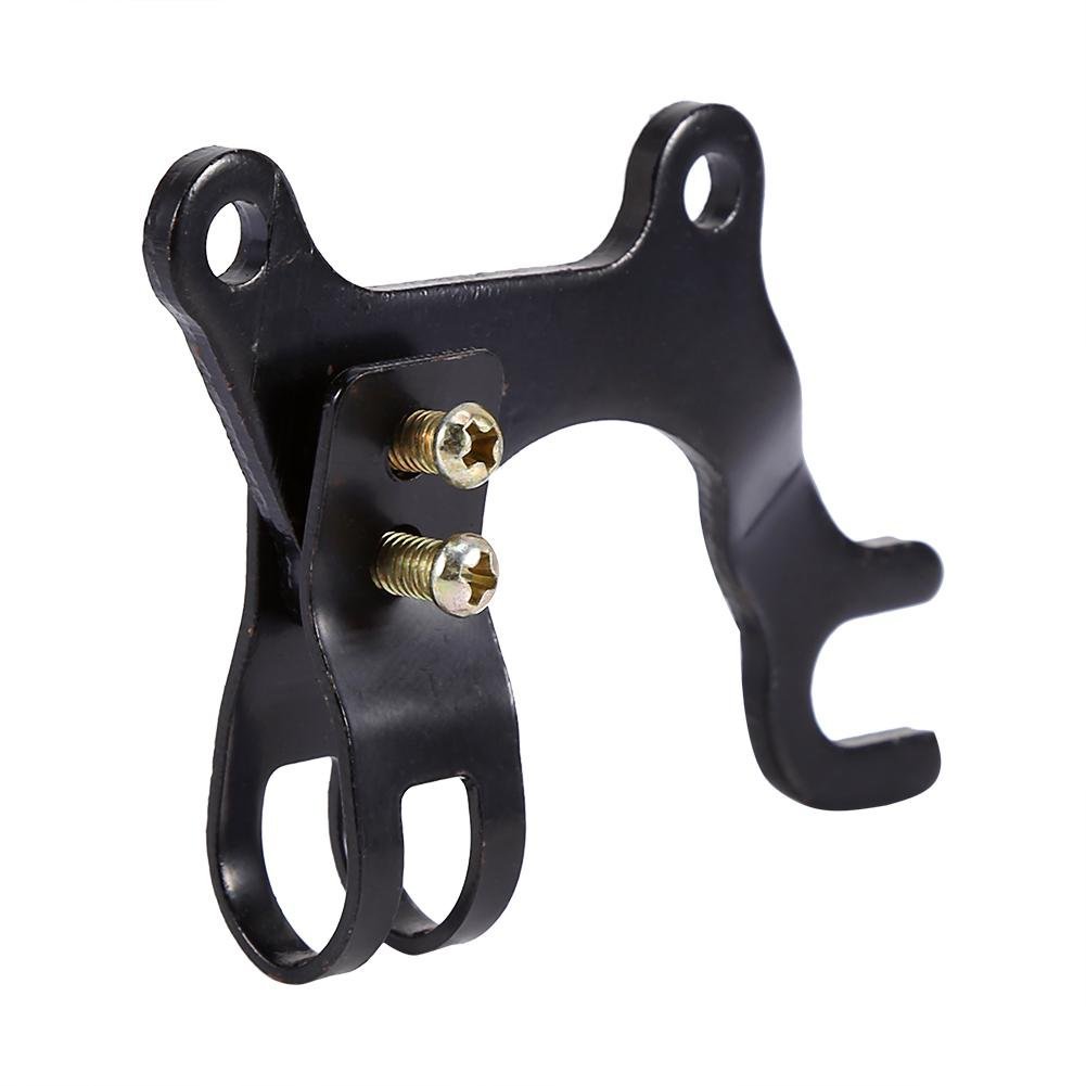 Yosoo Health Gear Bicycle Disc Brake Conversion Bracket, Metal Frame Adapter Mounting Holder, Blac