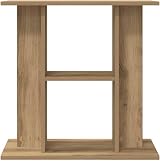 vidaXL Aquarium Stand Artisan Oak Engineered Wood 60x30x60 cm view 5