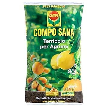 COMPO SANA POTTING Boden 50 Liter Beutel für Zitrusfrüchte