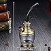 Zinc Alloy Filter Hookah Hose, JUMEIGE New Shisha Set, Shisha Gift Accessories for Filtration of Hazardous Substances (Color2)