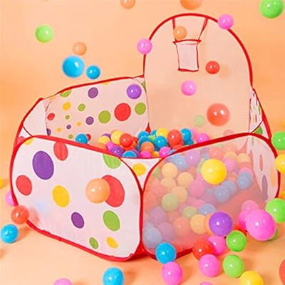 SICA 80x90x56mm Portable Ball Shooting Tent With Basket Kids Indoor Outdoor Playing Game Tent