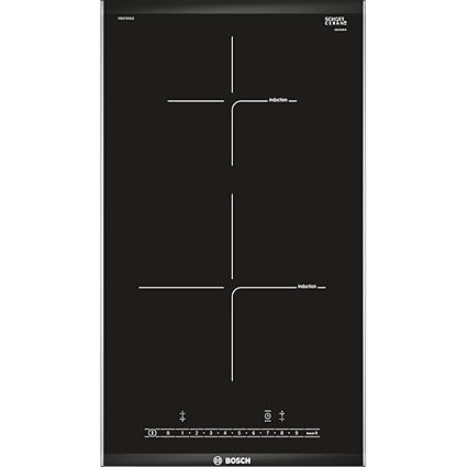 Bosch PIB375FB1E hobs Negro, Acero inoxidable Integrado Con ...