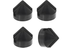 PAOSDKSUI K1211-82340 End Dust Ejector Valve For Kubota BX2200D BX22D BX2670 RTV900 G2160 Kohler CH20 CH22 CH640 CH670 Bobcat Loader A300 T140 T180 T190 (Pack of 4) Black Rubber