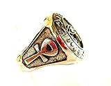 Eye of Horus Ring - Egyptian Eye of Horus Ring - Egyptian Ring - Egyptian Jewelry (Br-0004)