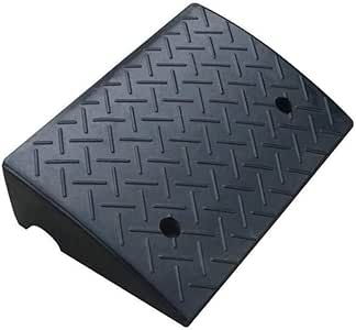 Espesar goma de rampa, Umbral portátil Triángulo Pad, remolque del