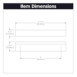 Hickory Hardware 1 Pack Solid Core Kitchen Cabinet