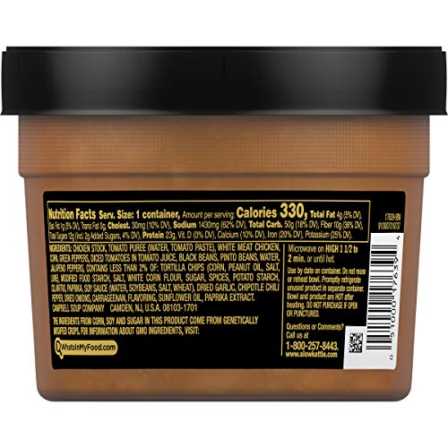Campbell'sÂ Slow Kettle Style Southwest-Style Chicken Chili with White Meat Chicken, 15.7 oz. Tub