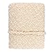 iiniim Baby Boy Girl Soft Stretch Mohair Wrap Photo Props Blanket with Headdress Beige One Size