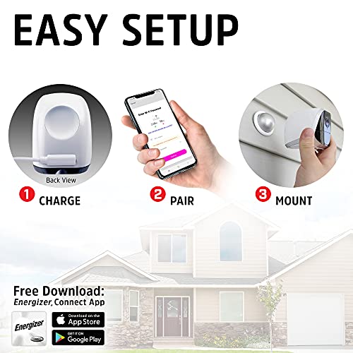 Energizer Connect Wireless Rechargeable BatteryPowered Smart WiFi