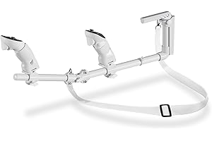 Moginno G3 VR Gun Stock Compatible with Meta/Oculus Quest 3S/Quest 3 Controller Accessories, Magnetic Gunstock Rifle Adapter with Shoulder Strap, Enhance FPS Games Reality Control Feel