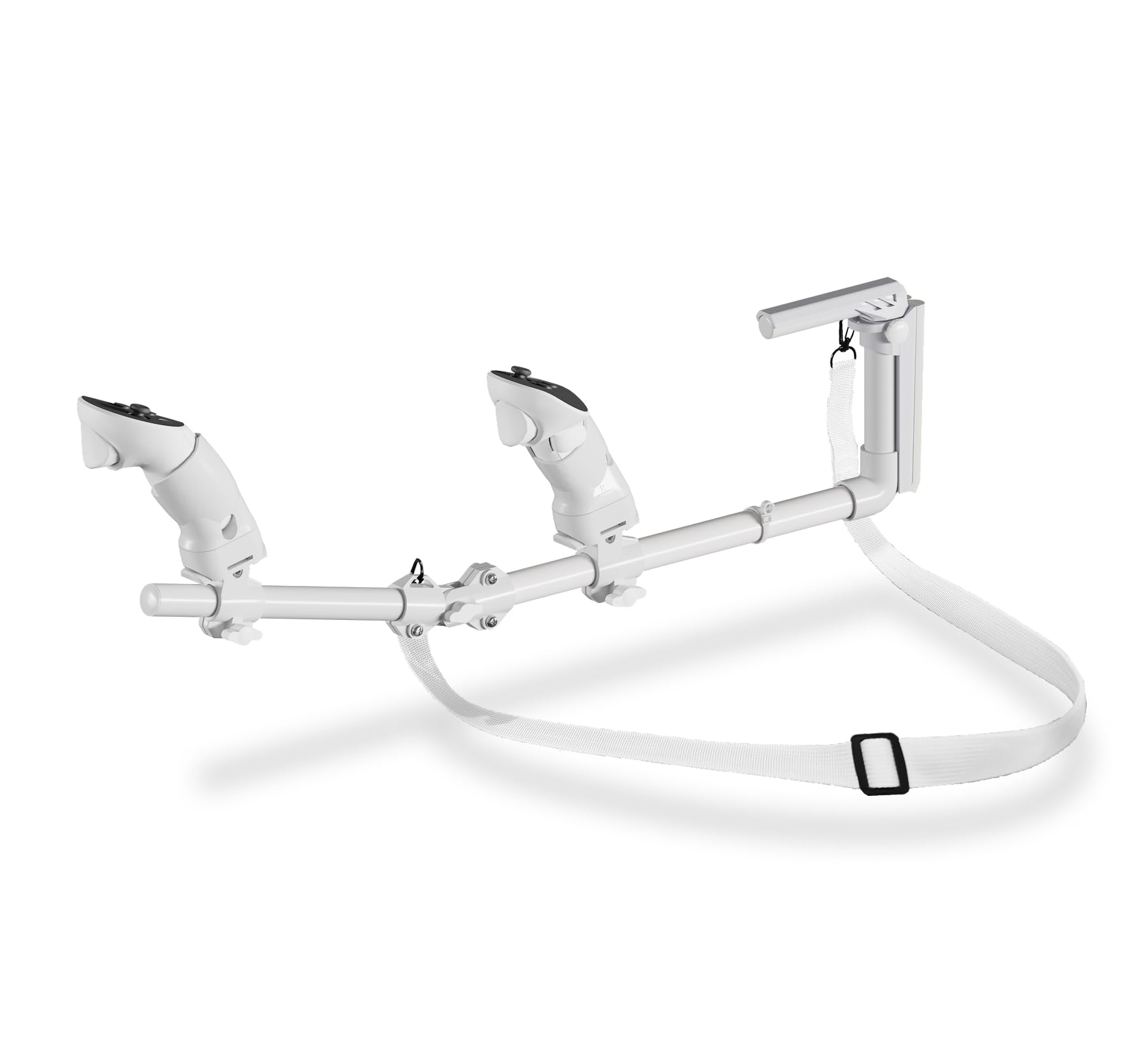Moginno G3 VR Gun Stock Compatible with Meta/Oculus Quest 3S/Quest 3 Controller Accessories, Magnetic Gunstock Rifle Adapter with Shoulder Strap, Enhance FPS Games Reality Control Feel
