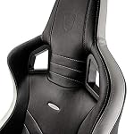 noblechairs EPIC. Sedia gaming, Pelle Vera, Nero/Bianco/Rosso part