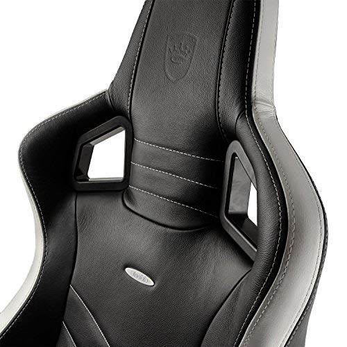 noblechairs EPIC. Sedia gaming, Pelle Vera, Nero/Bianco/Rosso part noblechairs EPIC. Sedia gaming, Pelle Vera, Nero/Bianco/Rosso part