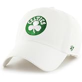 47 Brand NBA Unisex Basketball Team Color Home Primary Logo Clean Up Adjustable Cap Dad Hat Adult