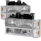 Chevy C10 C/K Pickup Chrome Headlights, Bumper, Corner Lights 8Pc