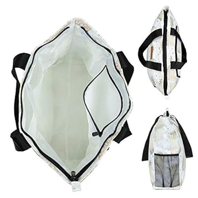 Dapper&Doll Pineapple Beach & Tote Bag Gifts for Women – Waterproof Zipper Top for Boat, Pool, Work – Gift for Women and…