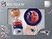 BabyFanatic Wood Rattle 2 Pack - NFL New England Patriots - Officially Licensed Baby Toy Set